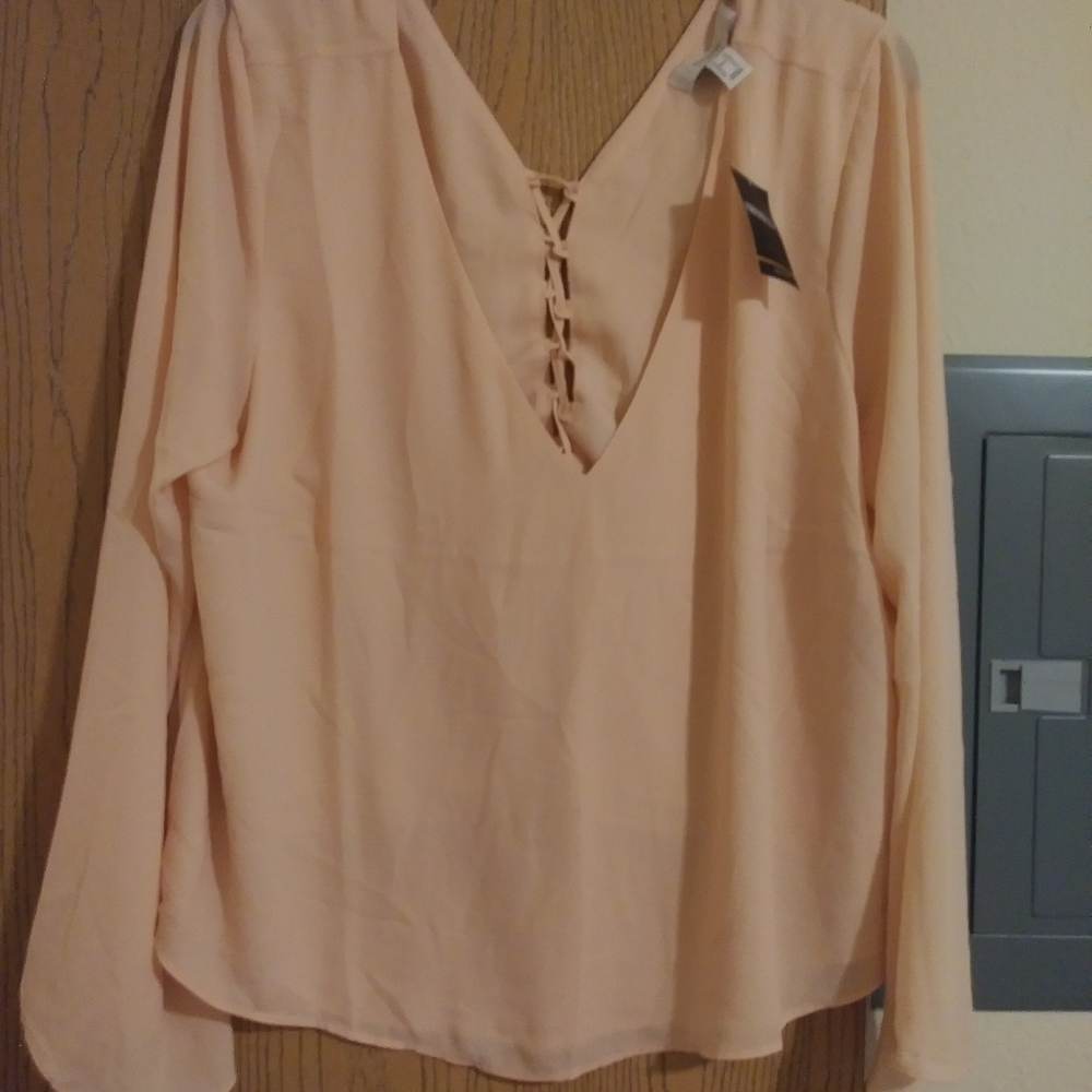 Pink forever 21 blouse
